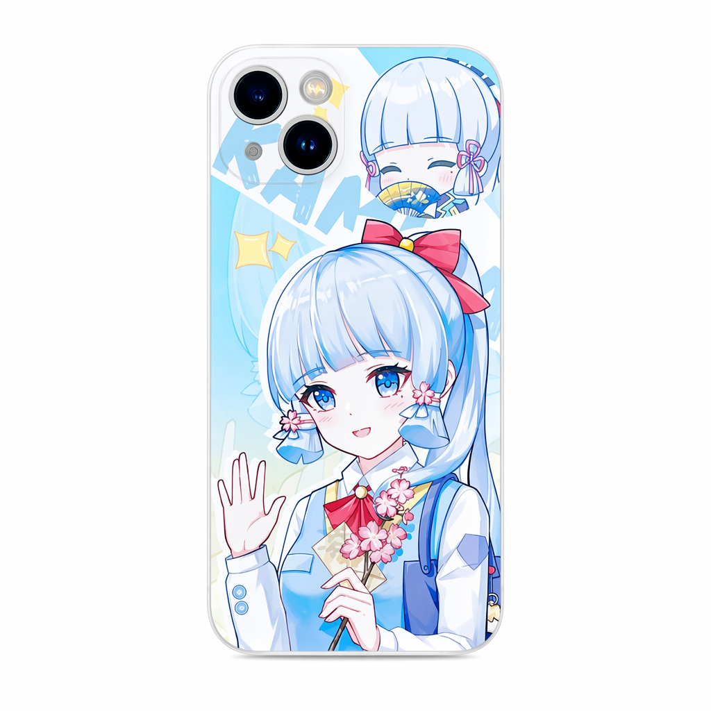 Genshin Impact Fanart iPhone Cases Kamisato Ayaka