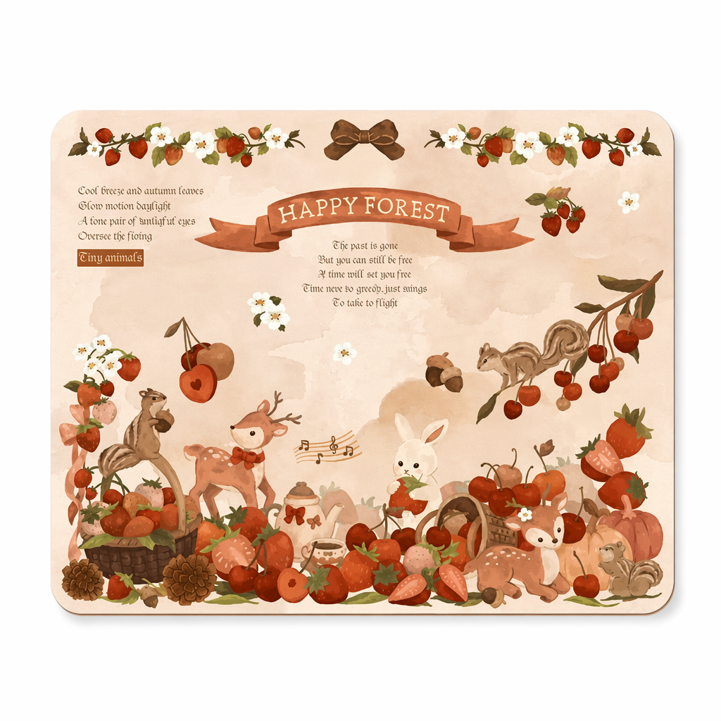 Aesthetic Fairy Tale Mousepads: Enchanted Sensory Protection D