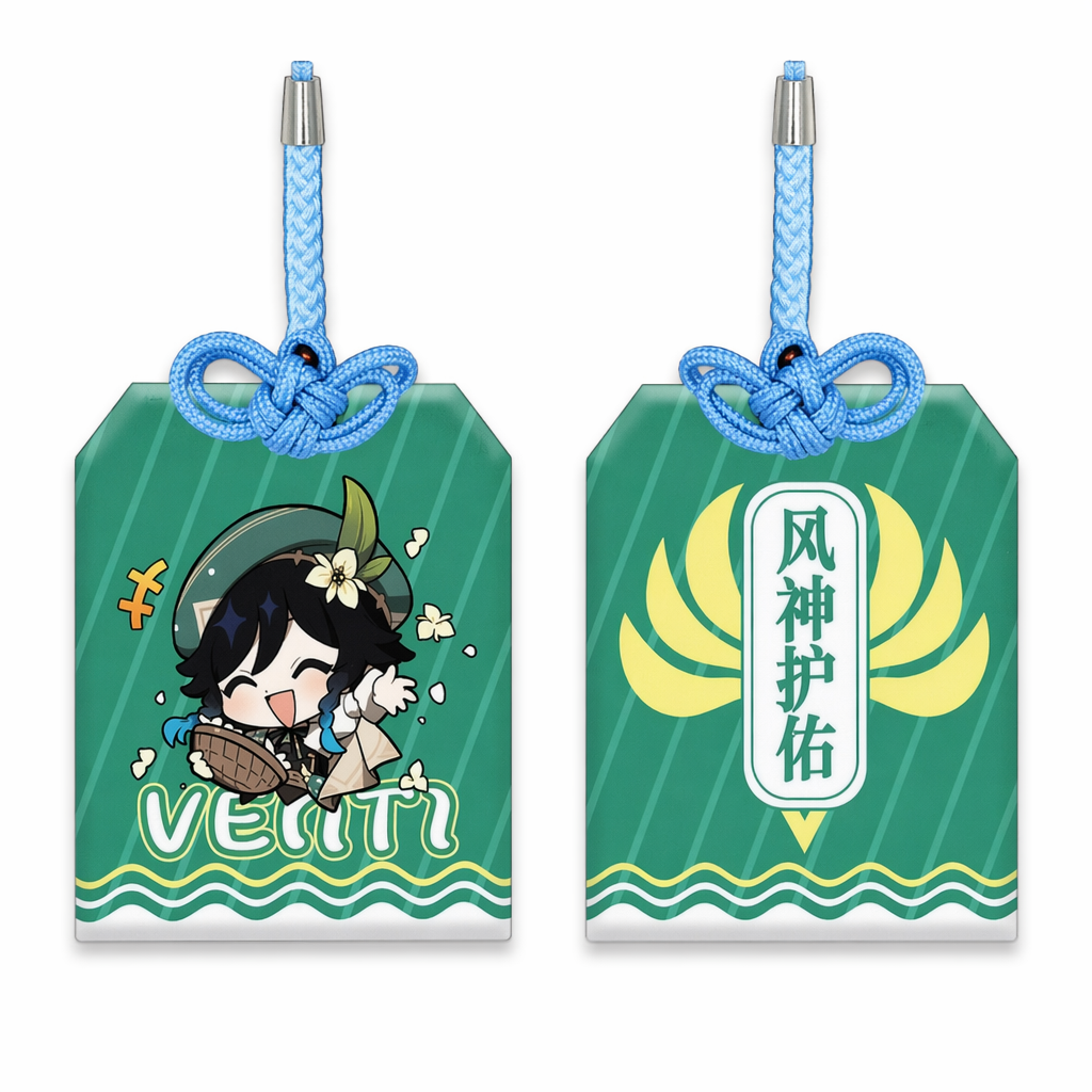 Genshin Impact Omamori Charms for Protection Venti