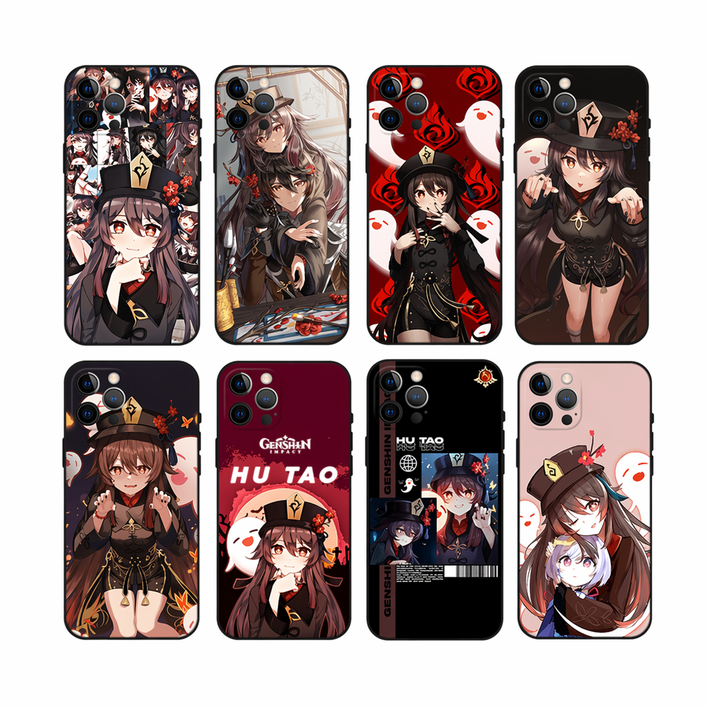 Hu Tao TPU Phone Case with Camera Protection Default Title