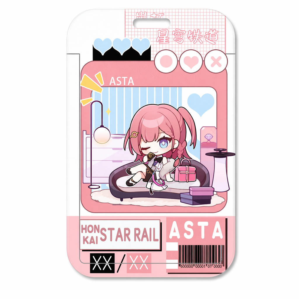 Honkai Star Rail Badge Card Holder M