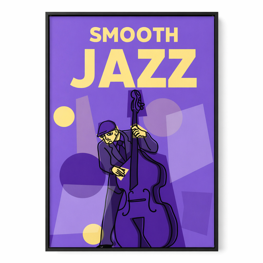 Vintage Jazz Poster - Smooth Jazz Edition Default