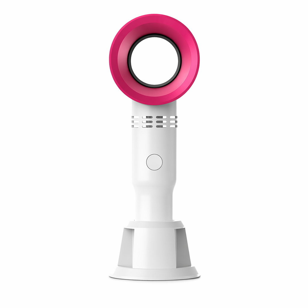 Mini USB Desk Fan with 3 Speeds White