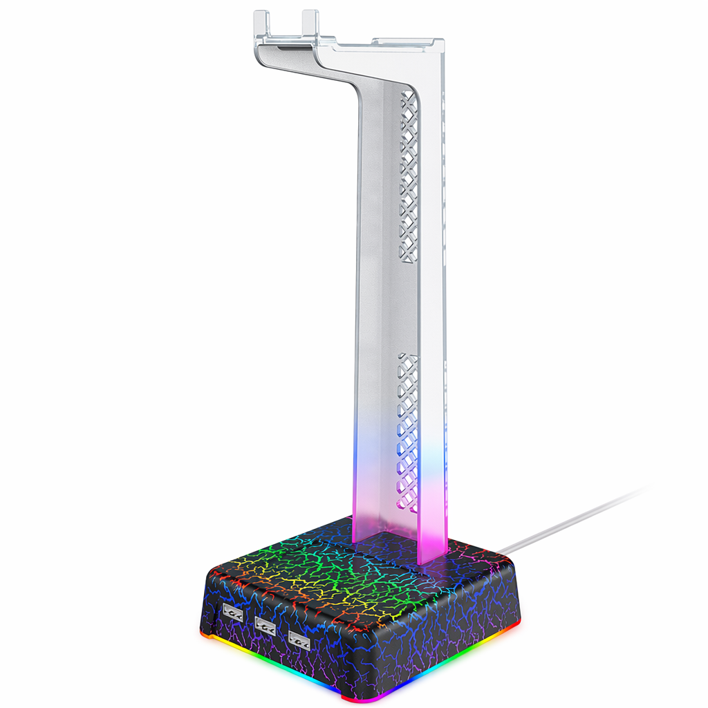 Gaming Headphone Stand with RGB Light Default