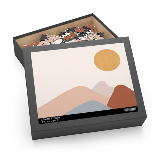 500-Piece Puzzle Featuring a Gorgeous Sun Design Default