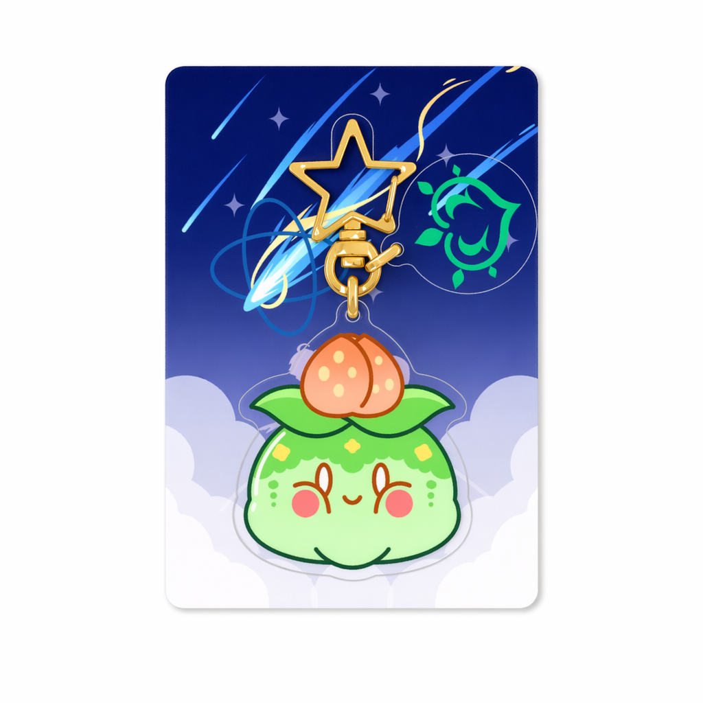 Genshin Impact Slime Keychains - Adorable Collection Accessory Dendro