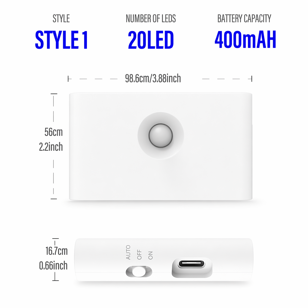 Night Light with Motion Detection Round