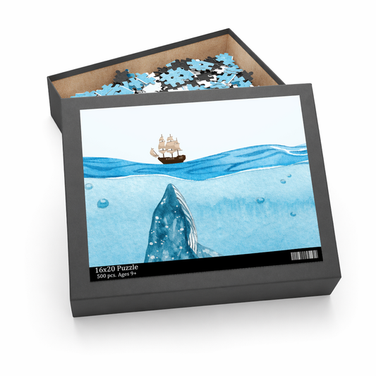 500-Piece Puzzle Featuring Marine Life Default