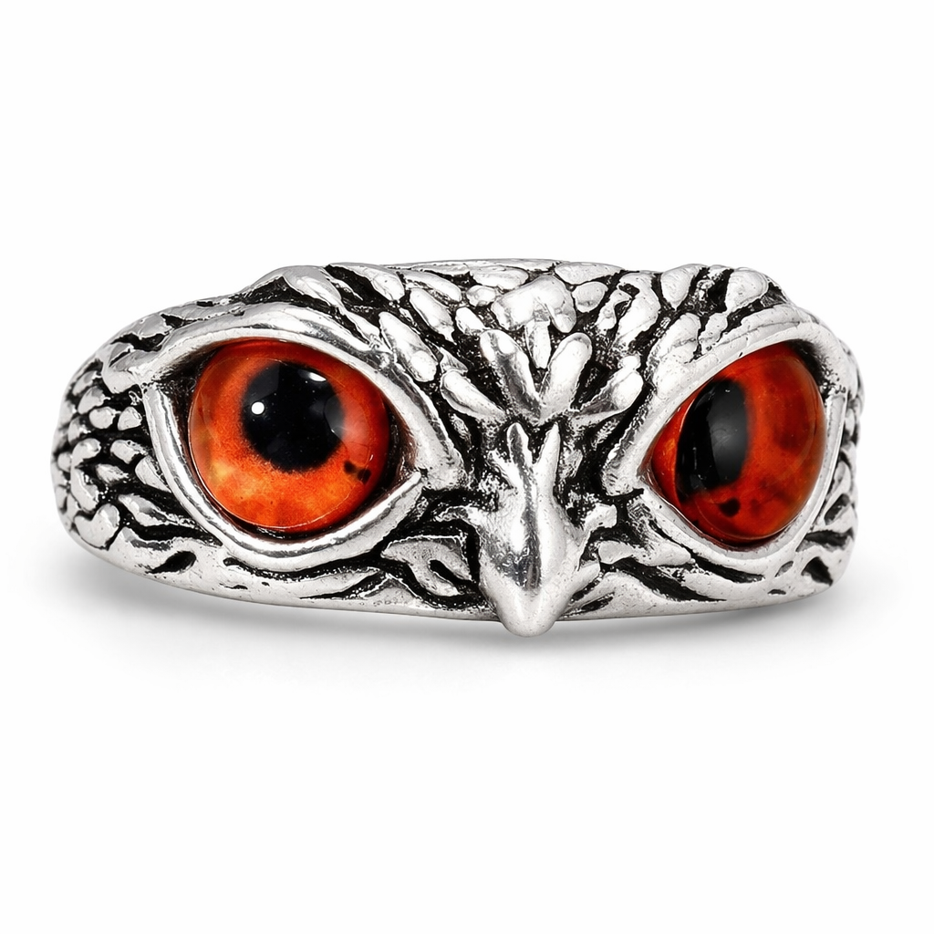 Eye-Emblazoned Claw Ring 11