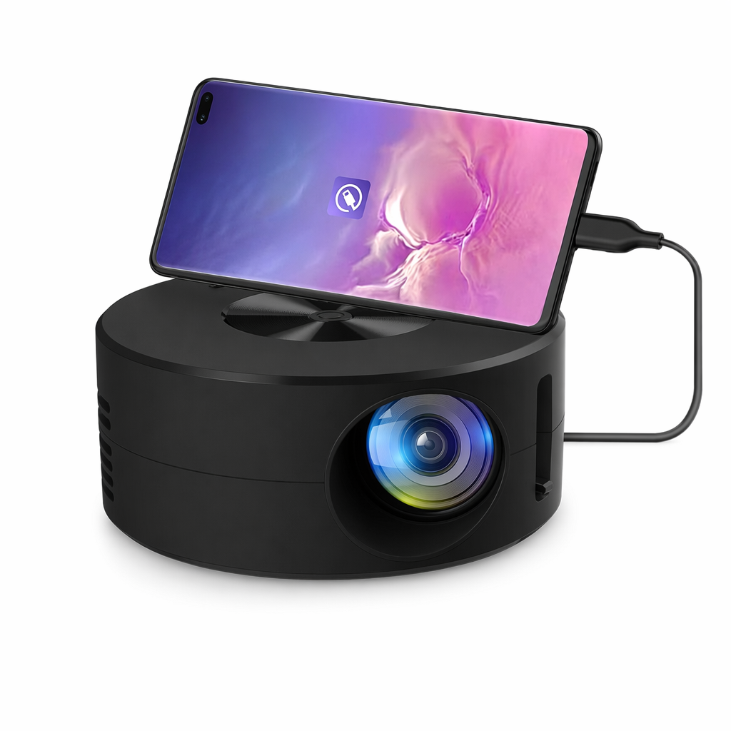 Mini Home Theater Projector - Compact Entertainment Anywhere Default