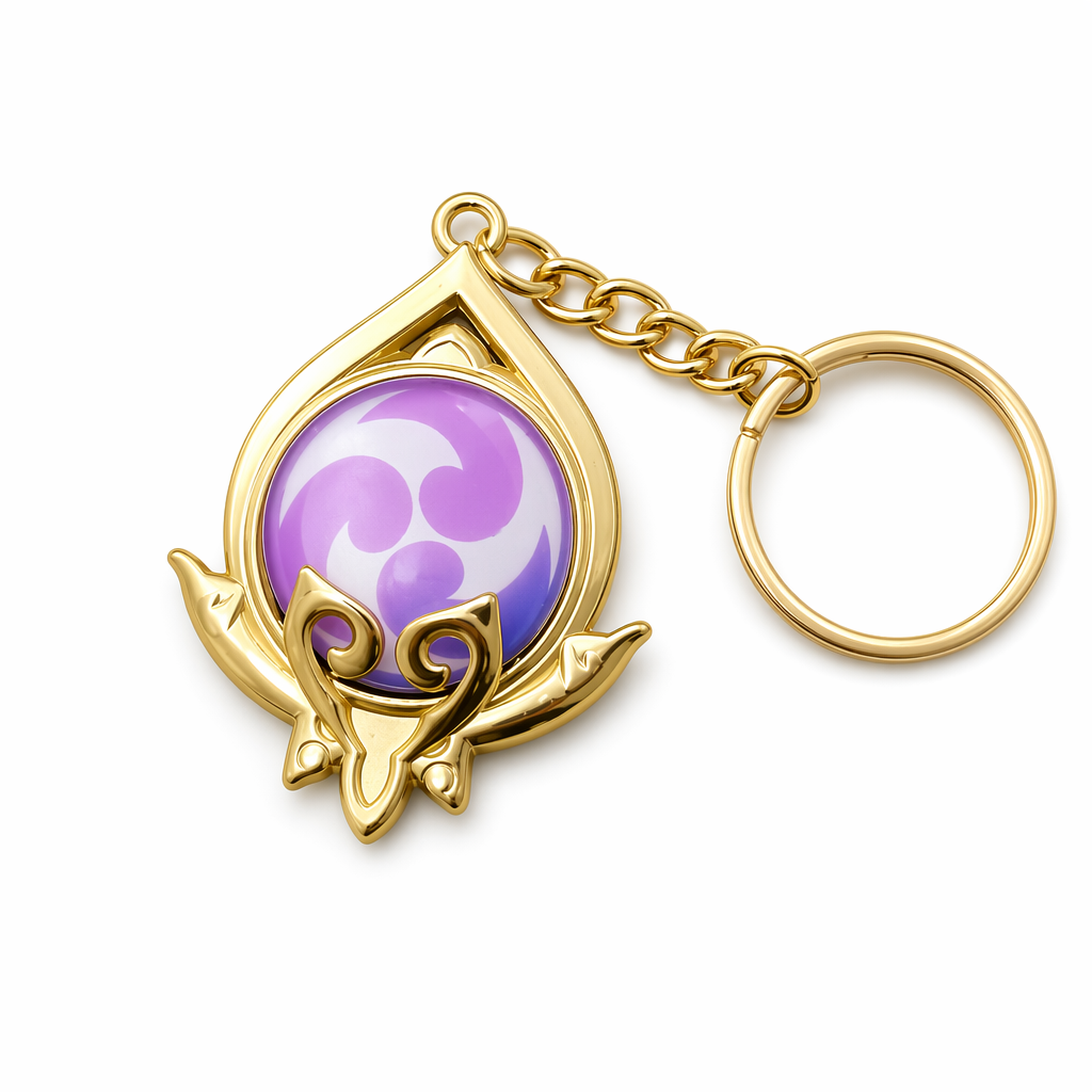 Genshin Impact Sumeru Vision Keychain Electro