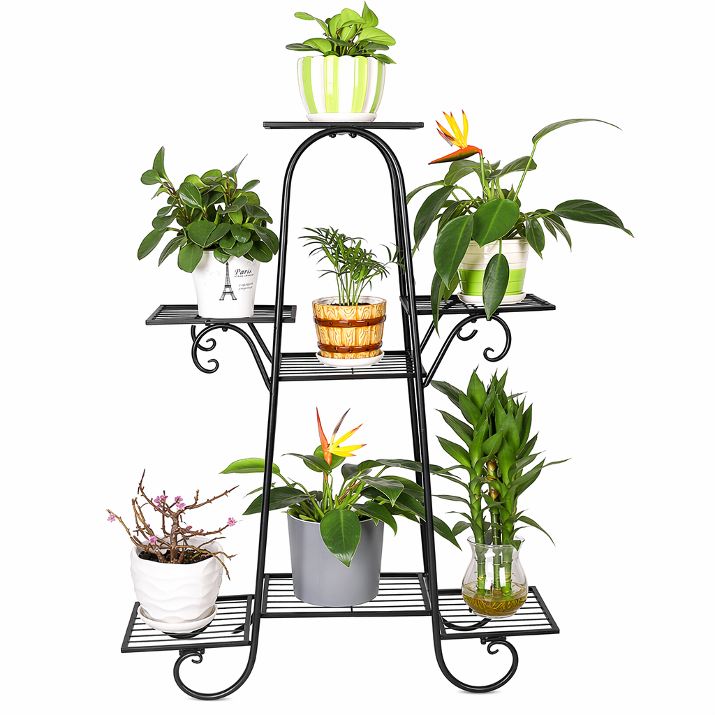 7-Tier Metal Plant Stand for Pots Default