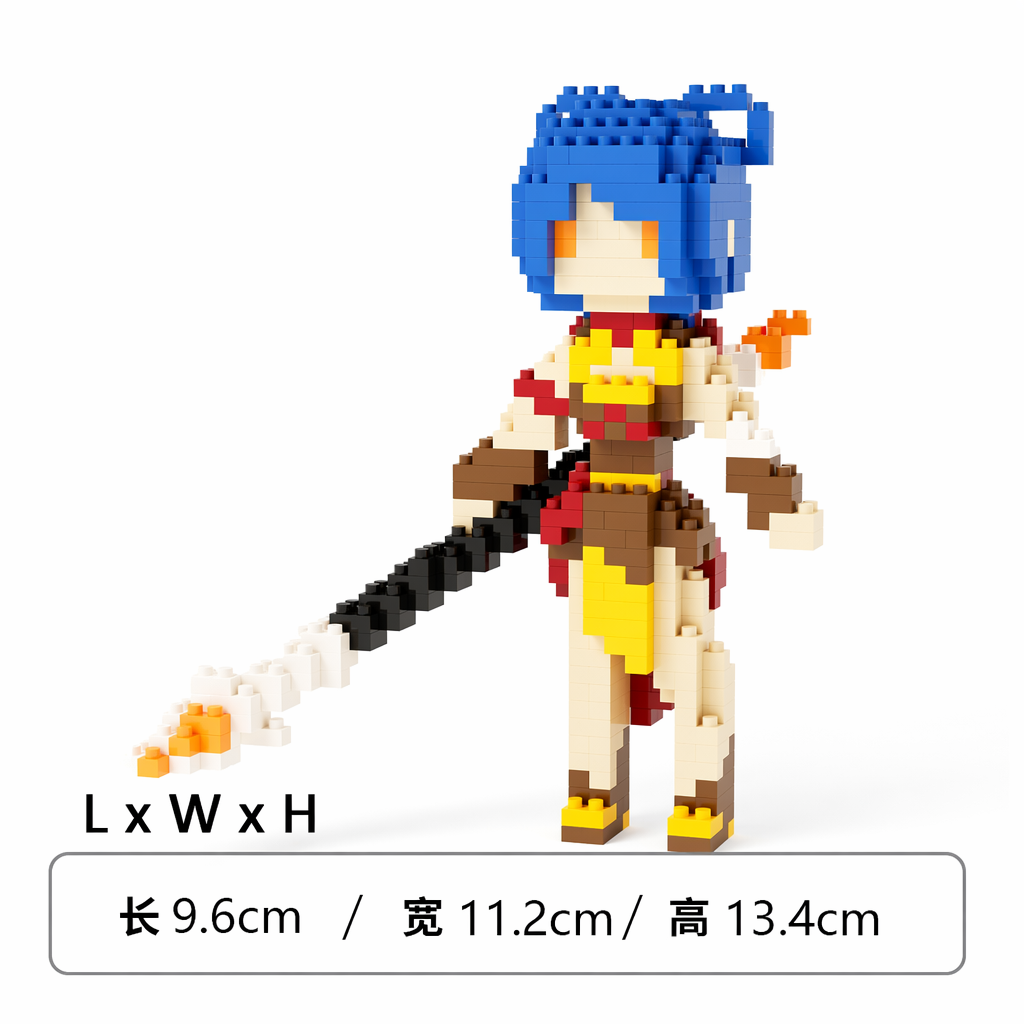 Genshin Impact Character Building Set Xiangling