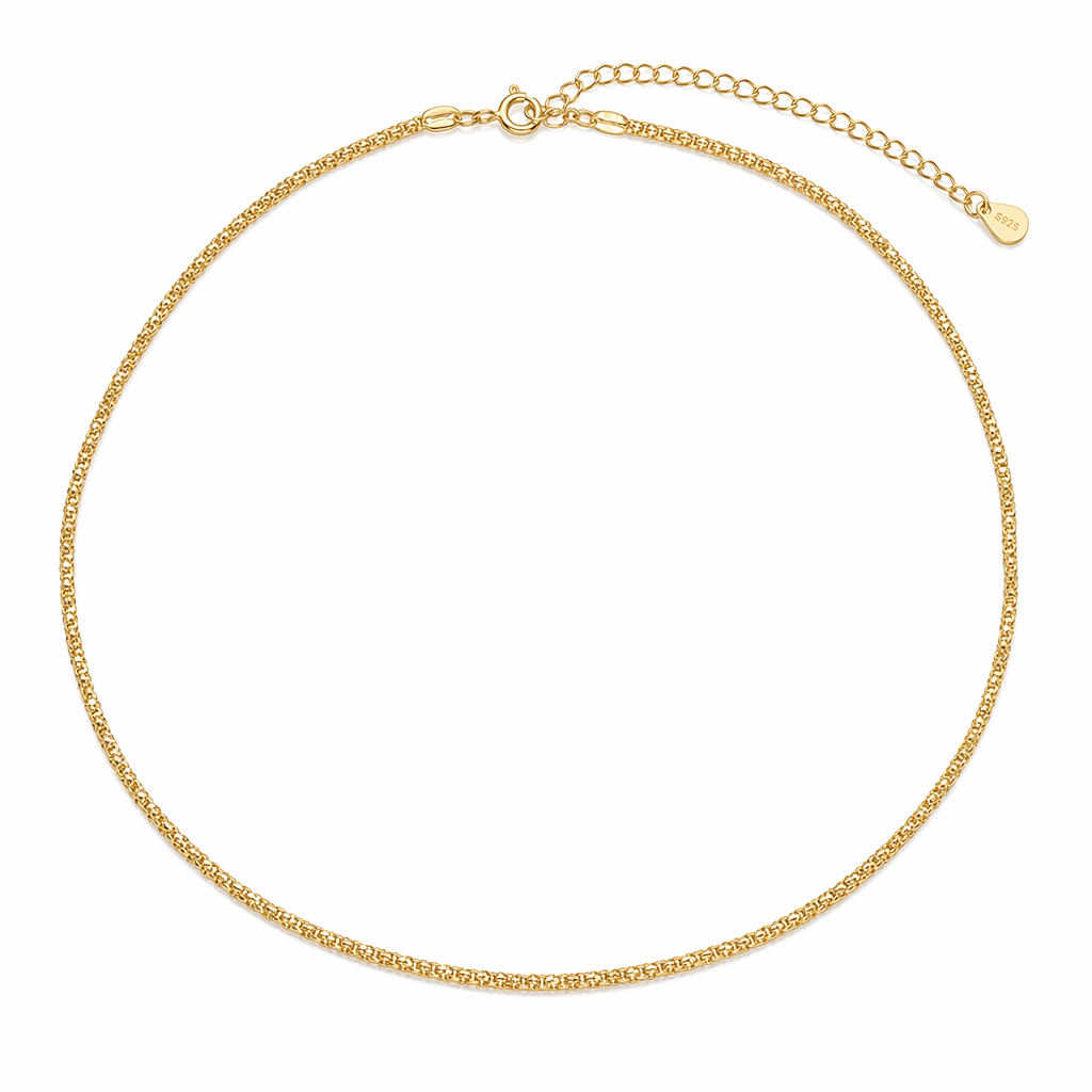 Twisted Necklace for Women Gold