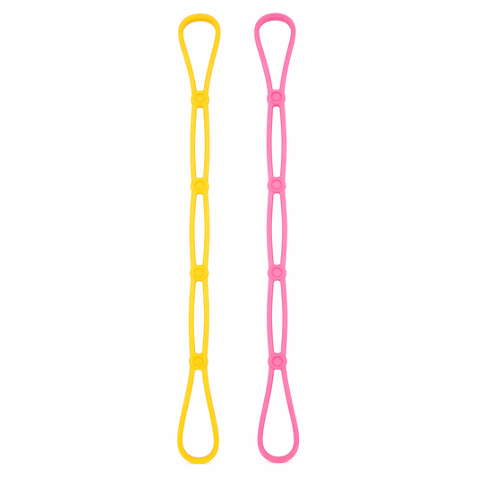 Yoga Band with Silicone Resistance YELLOW
