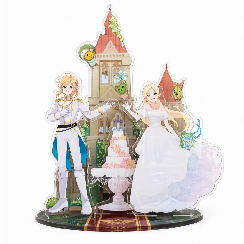 Zelda Standee with Link, Base, Cake Default