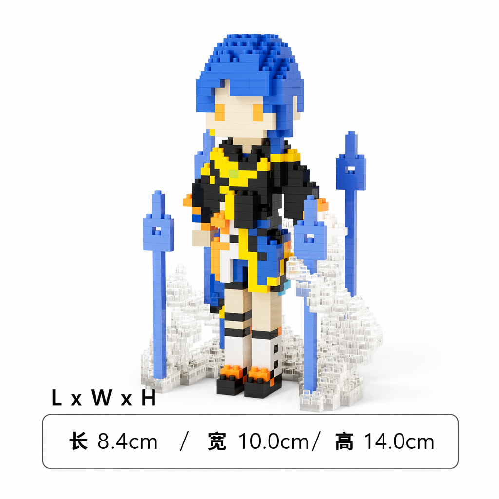 Genshin Impact Character Building Set Xingqiu