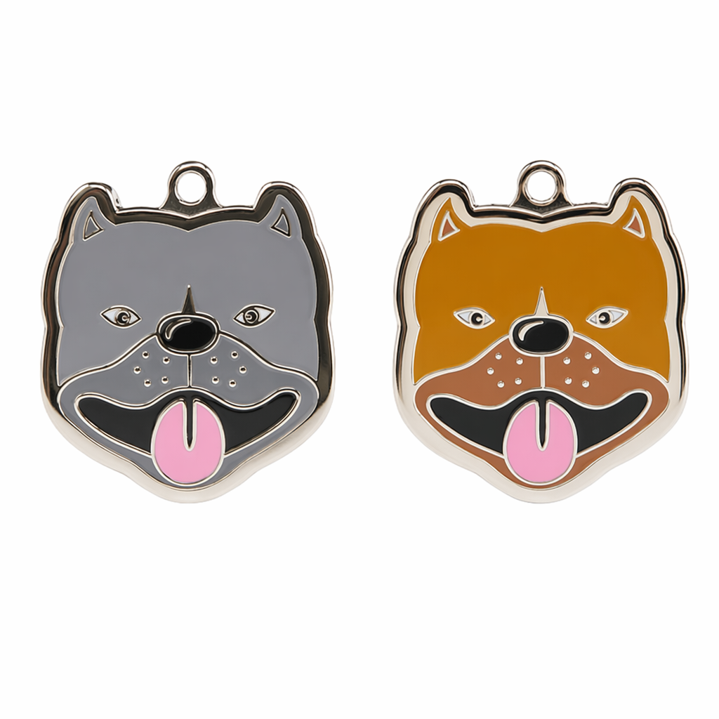 Personalized American Bully Dog ID Tags Default