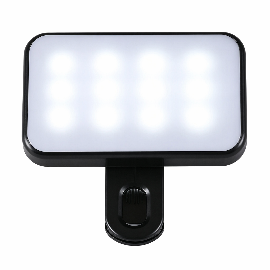 Enhanced LED Selfie Light Clip with High Brightness Default