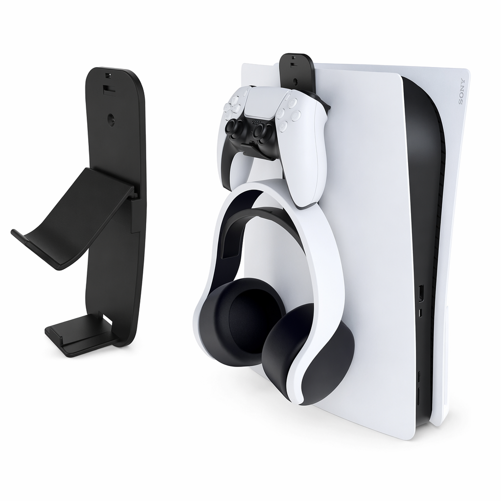 Controller Wall Mount Stand: Organized, Durable, Easy black