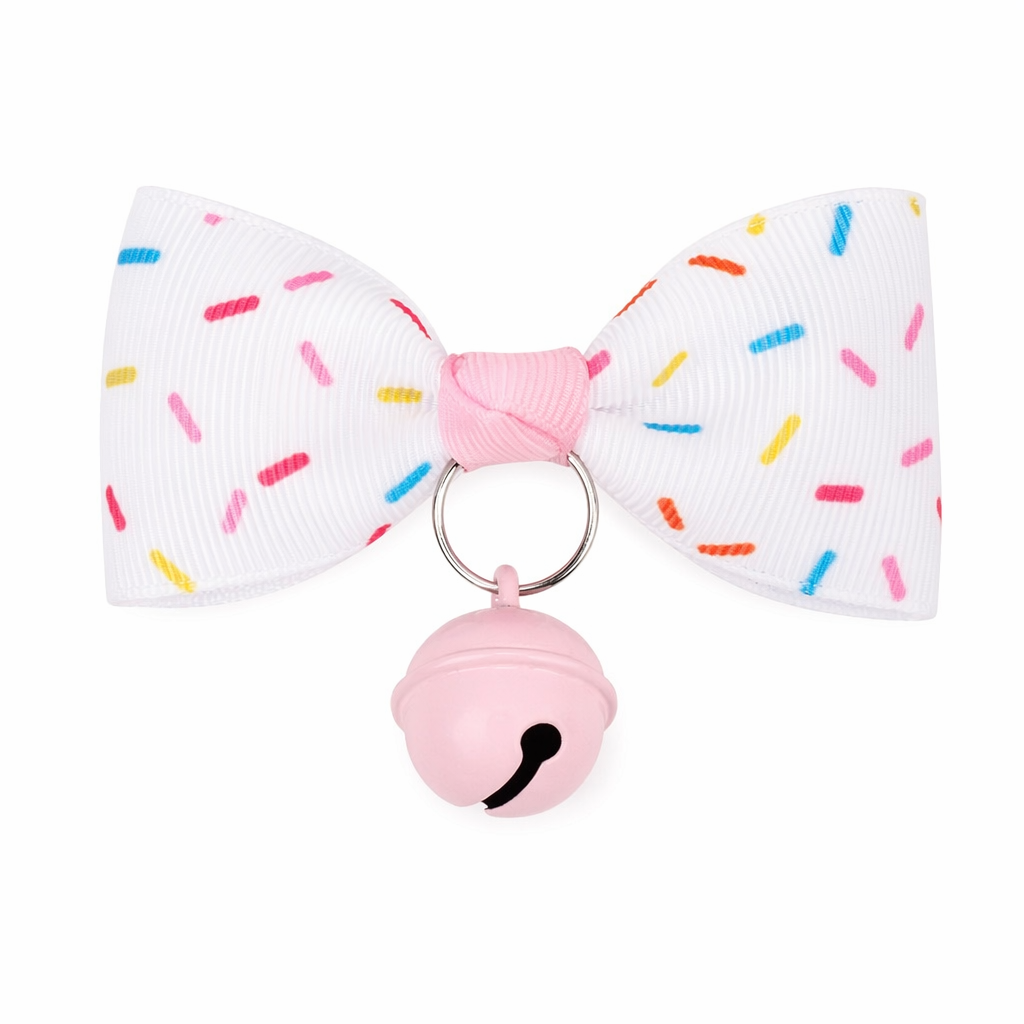 Halloween Bow Tie Collar Set for Pets Pink