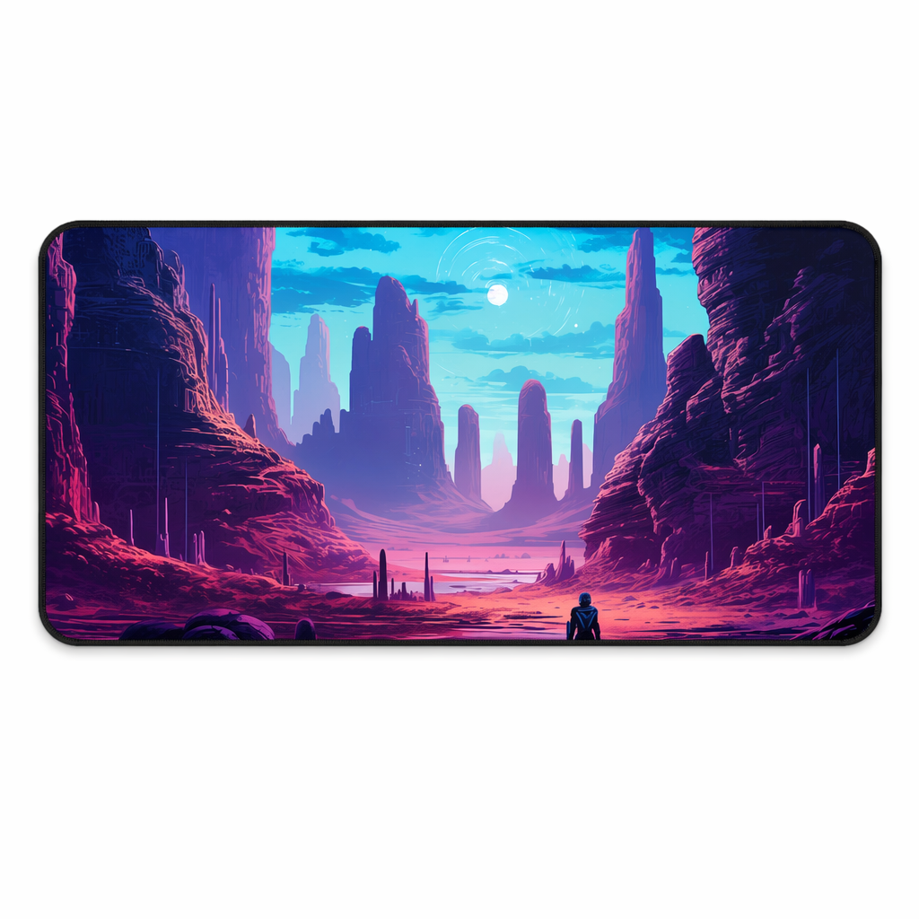 Large Mouse Pad for Gaming on an Extraterrestrial World Default