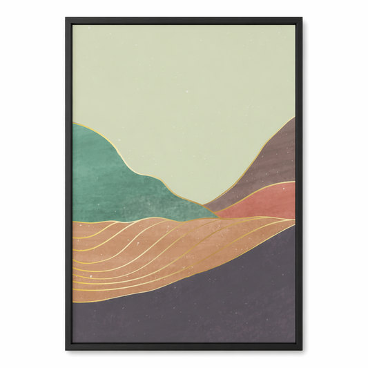 Premium Matte Vertical Posters: Serene Peaks Default