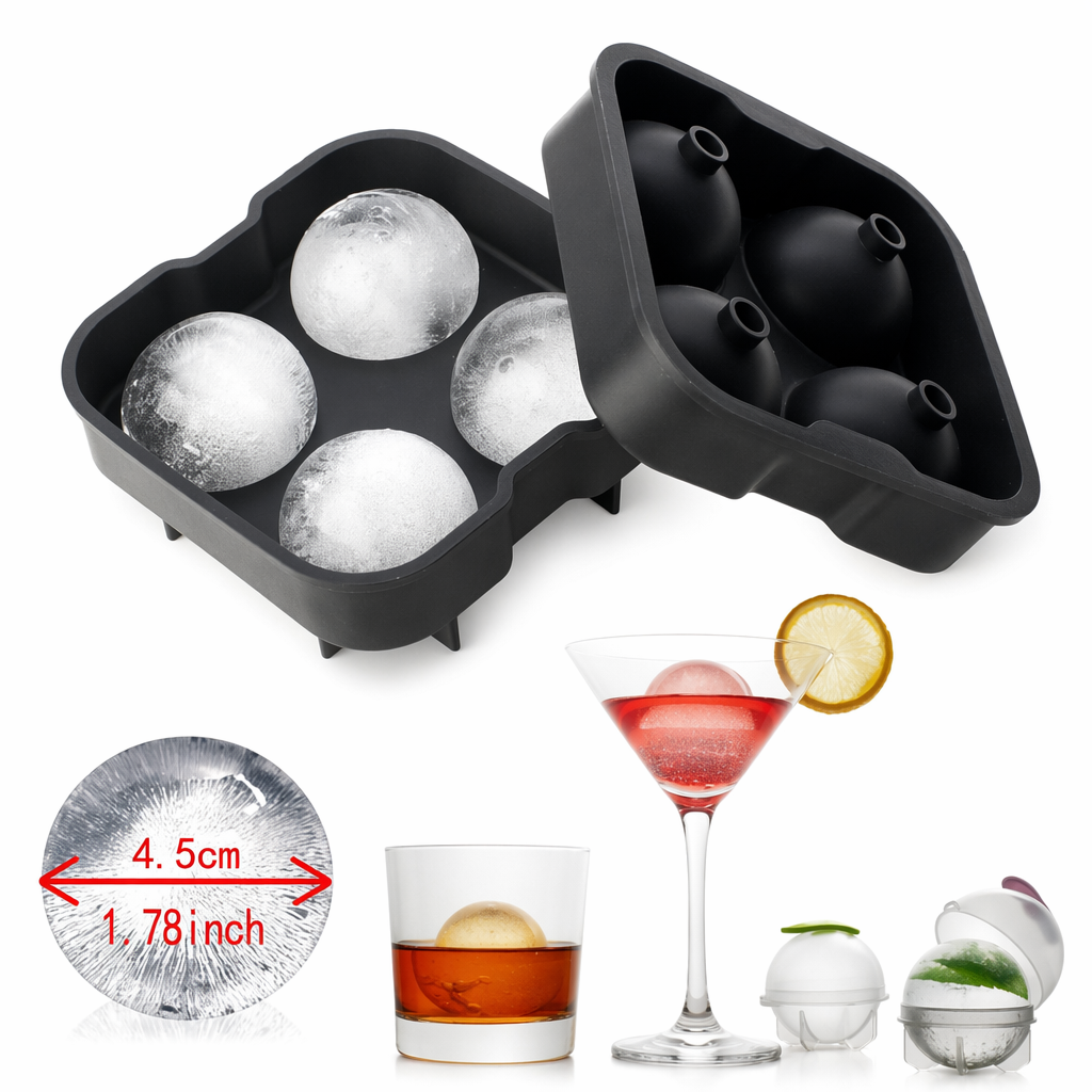 Cocktail Ice Ball Maker Mold Tray Default