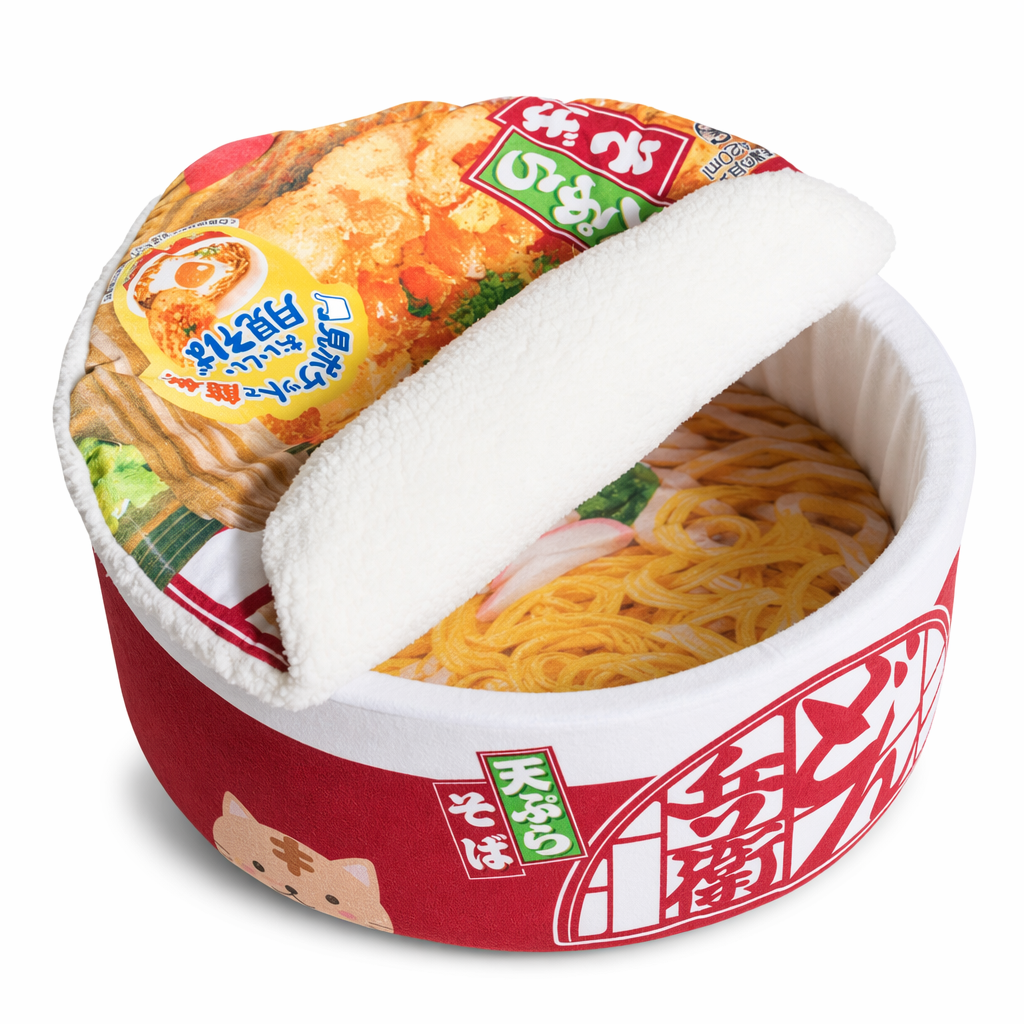 Medium Pet Ramen Pillow Bed Default