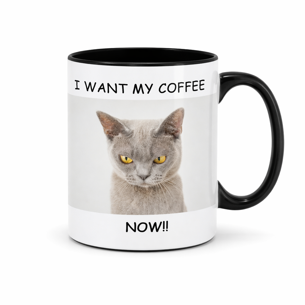 Color Changing Mug for Coffee-Loving Cat with Heat Sensitivity Default