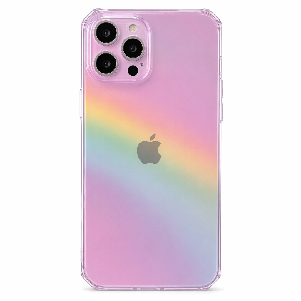 Gradient Rainbow iPhone Case for Enhanced Protection Default