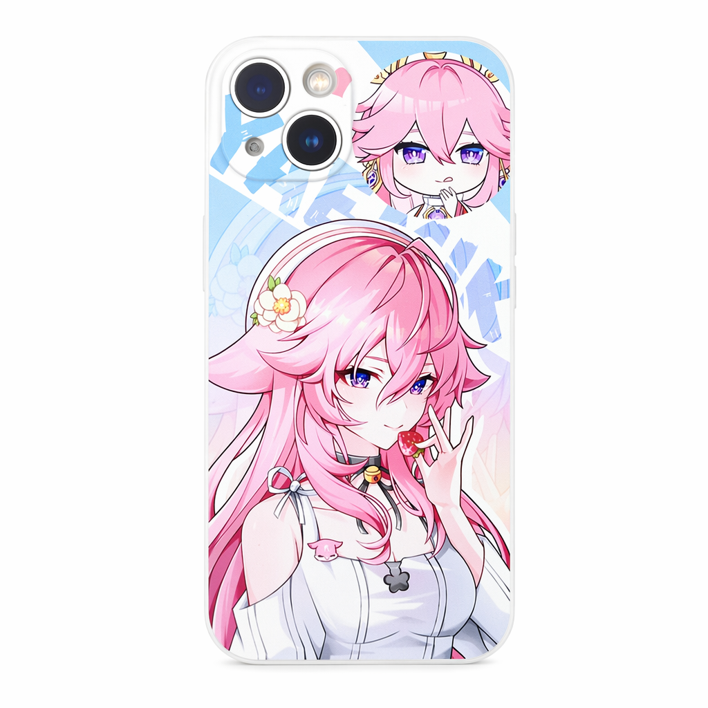 Genshin Impact Fanart iPhone Cases Yae Miko