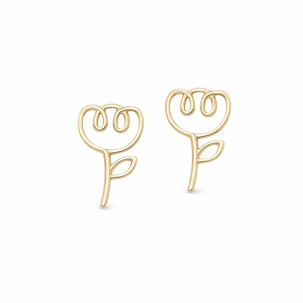 Adorable Tulip Earrings C