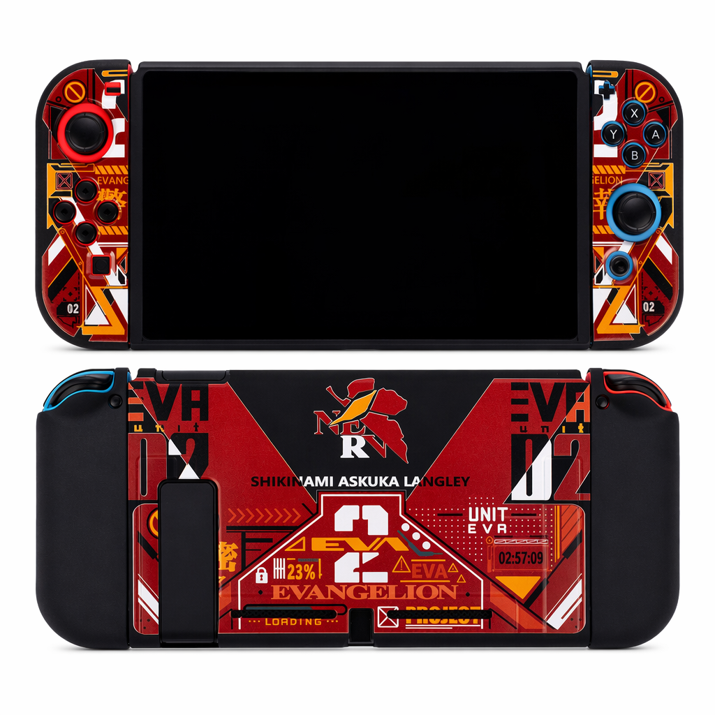 Mecha Switch OLED Case: Cyberpunk Protection and Style Default
