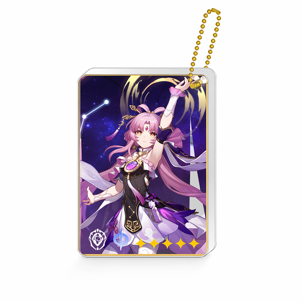 Honkai Star Rail Keychains: Collectible and Durable Fu Xuan