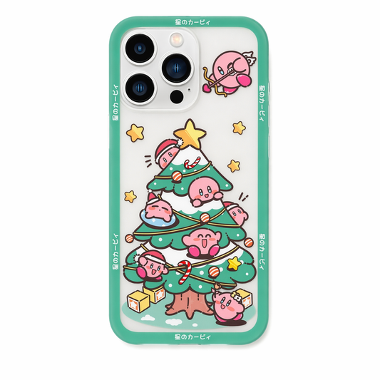 Kirby iPhone Case with Frosted Surface Green