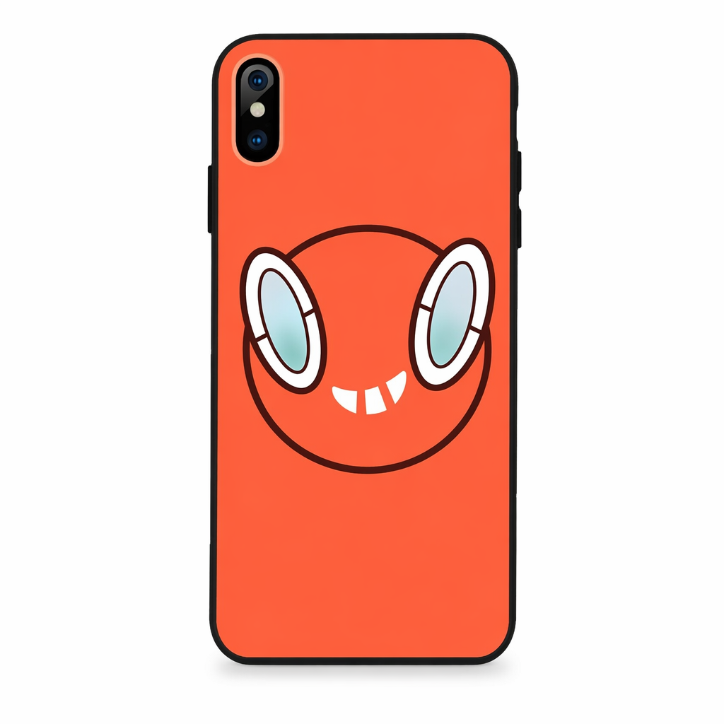 Orange Rotom Phone Case: Slim and Customizable A