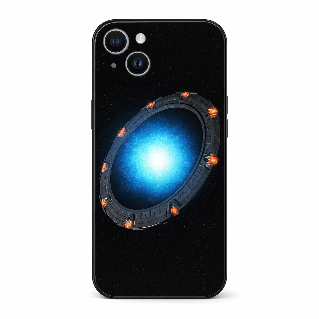 Sci-Fi Portal Phone Cases with Customization Default