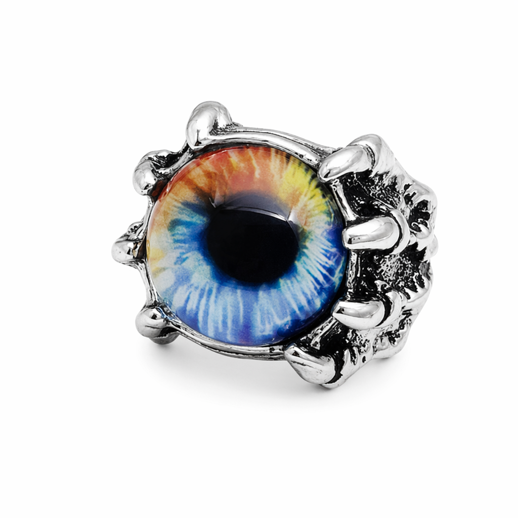 Eye-Emblazoned Claw Ring 4