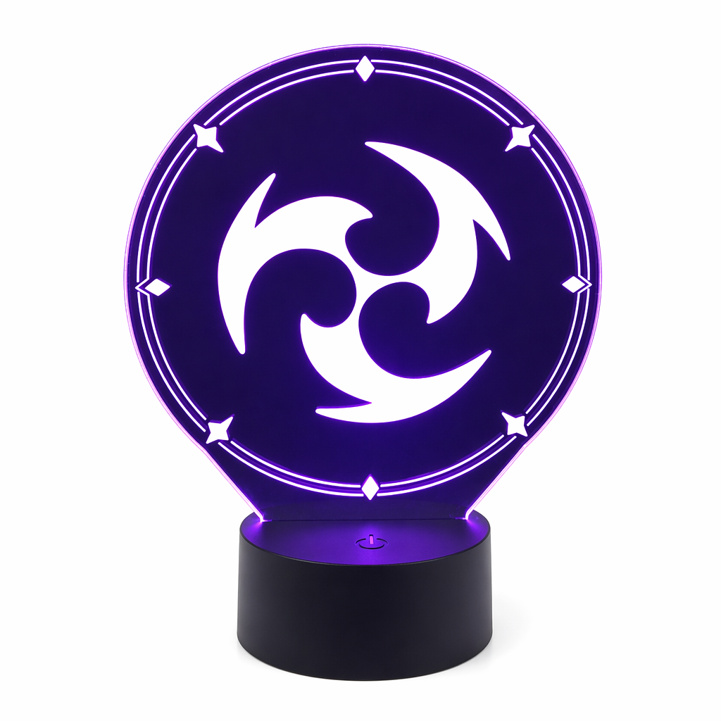 Genshin Desk Lamp with 16 Colors Electro