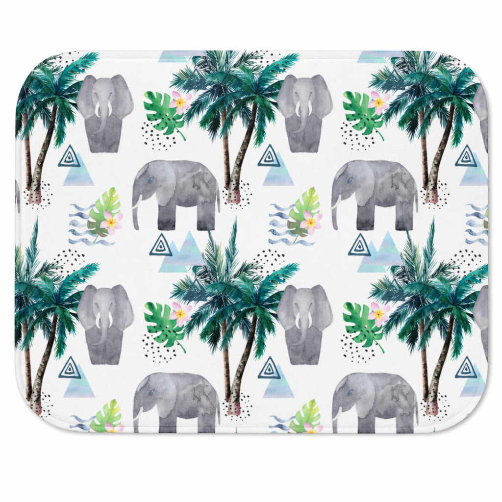 Fortunate Pachyderm Bathroom Rug Decor Default