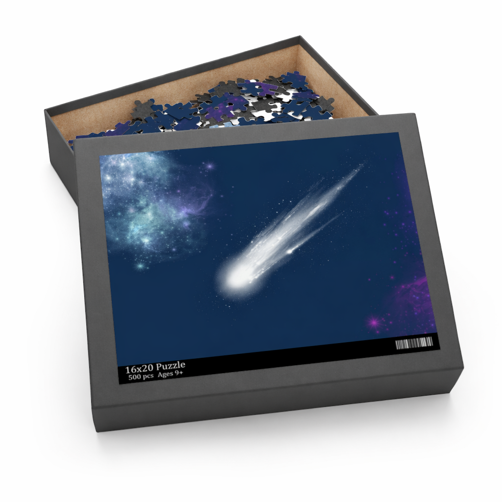 Darting Comet Universe Jigsaw Puzzle - 500-Piece Default