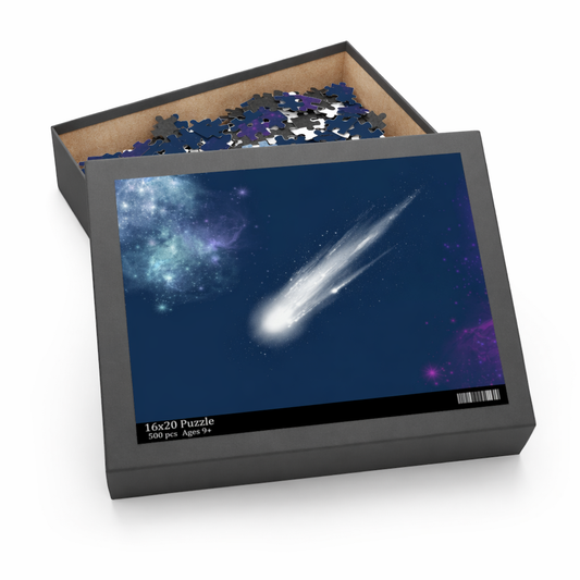 Darting Comet Universe Jigsaw Puzzle - 500-Piece Default
