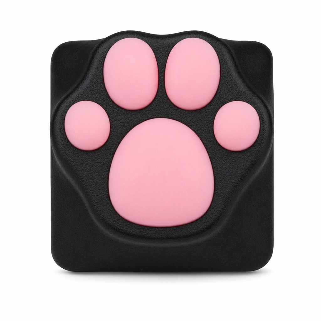 Silicon Feline Foot Key Cover Black