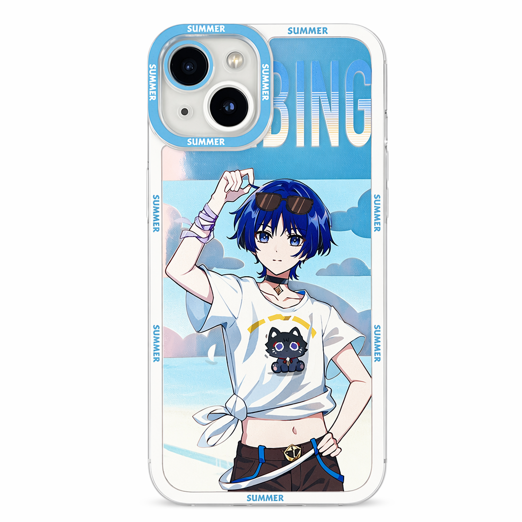 Genshin Impact Summer Phone Cases Scaramouche