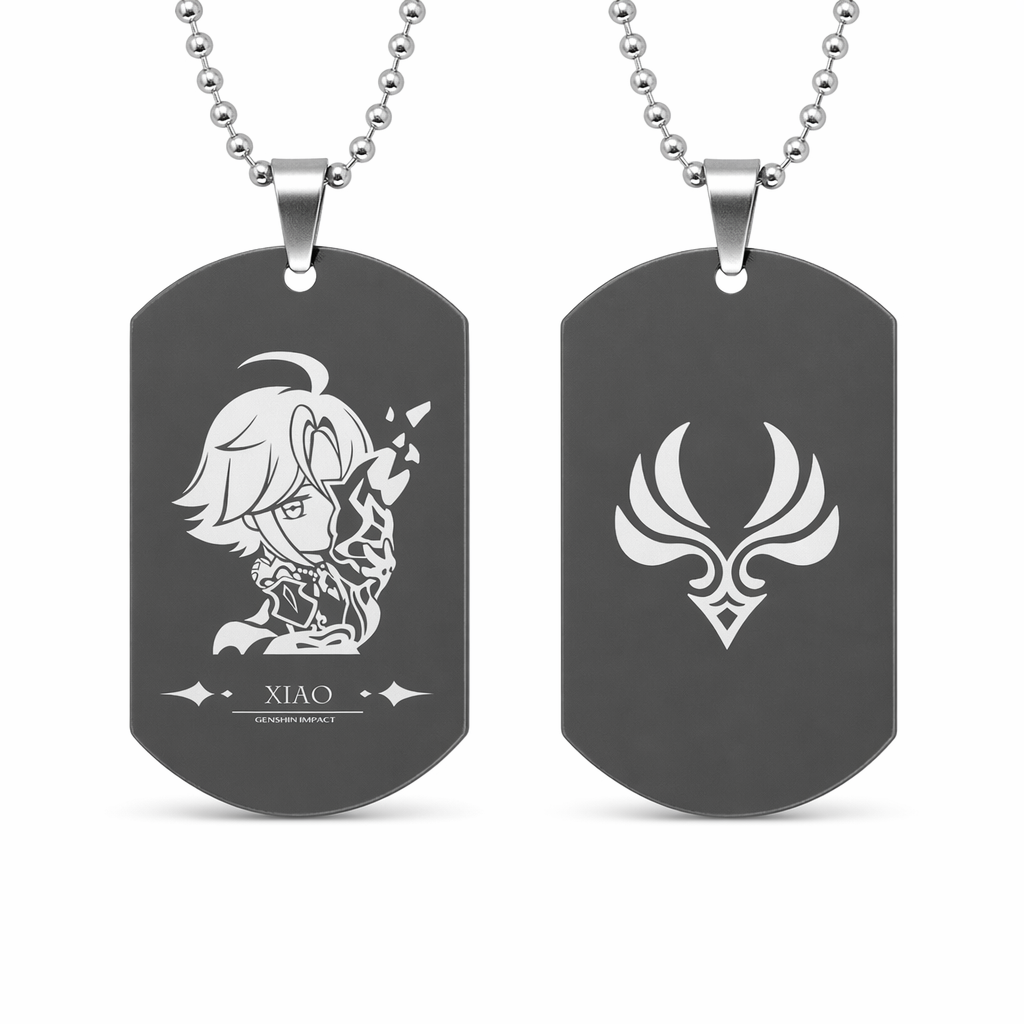 Genshin Impact Character Necklaces with Tag Xiao