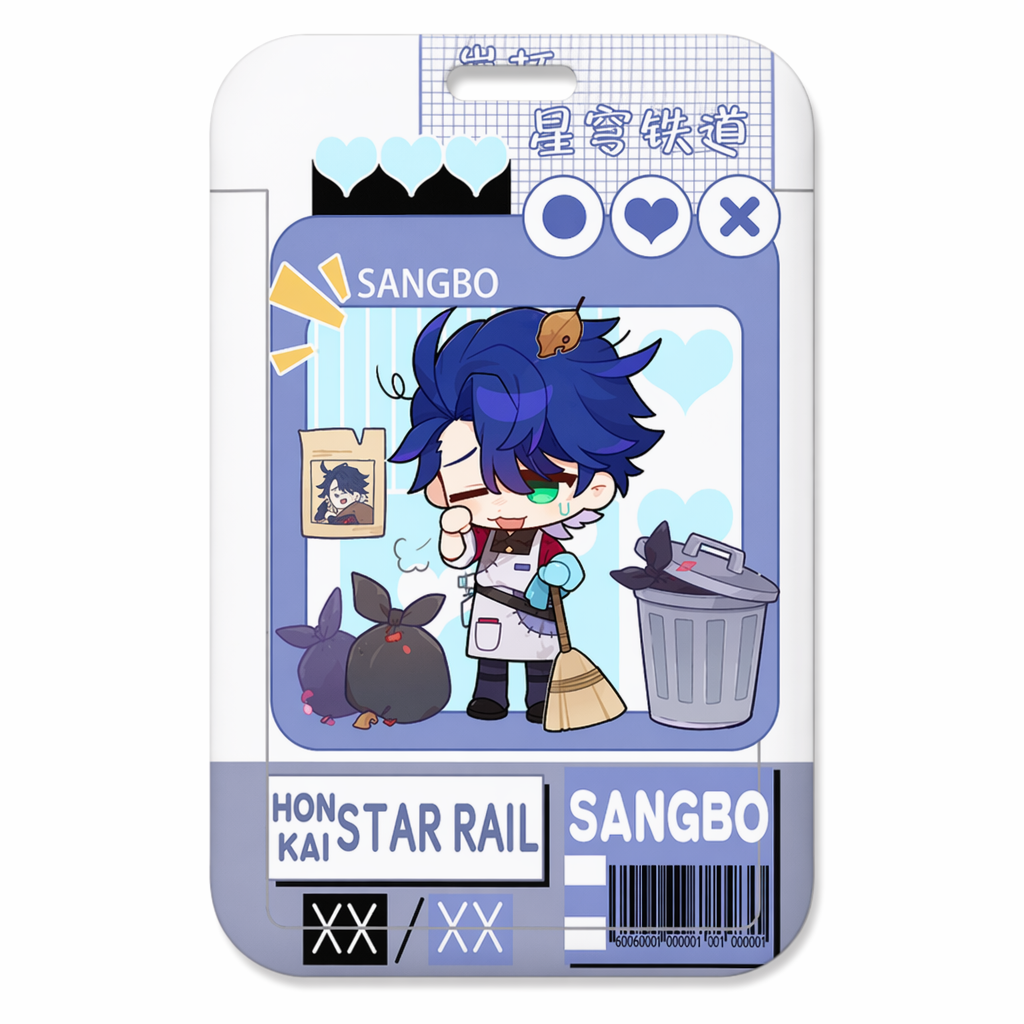 Honkai Star Rail Badge Card Holder P