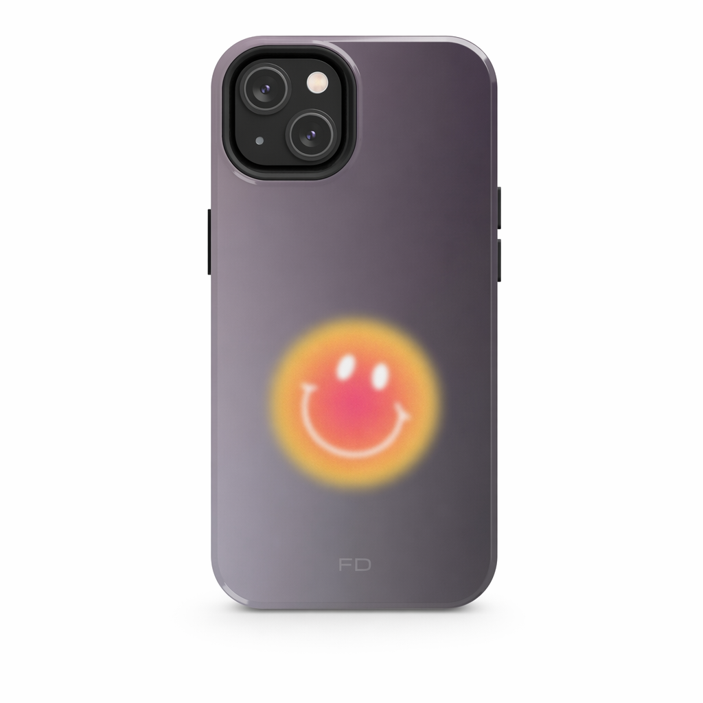 Wireless Charging Smiley Face iPhone Case Default