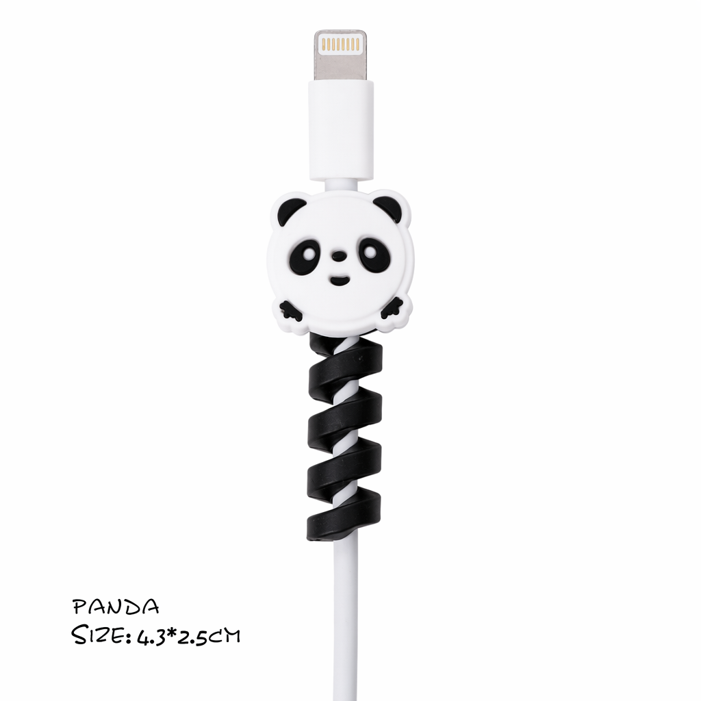 Cartoon Charging Cable Character: Adorable and Functional Panda