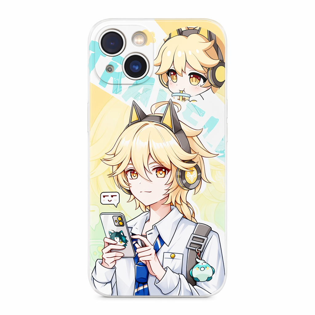 Genshin Impact Fanart iPhone Cases Aether